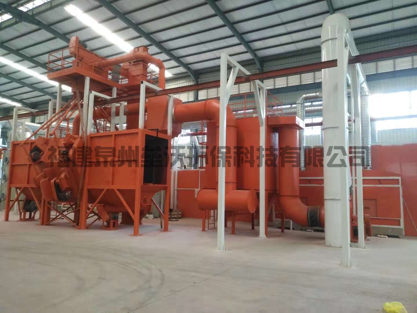 工程机械悬挂式抛丸